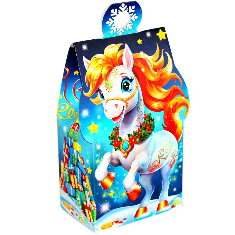 Детский подарок на Новый Год  в картонной упаковке весом 230 грамм